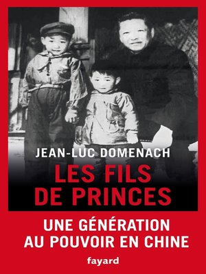 cover image of Les fils de princes